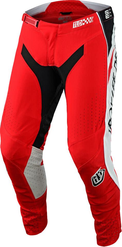 Troy Lee Designs Se Pro Drop In Motocross Hose Black White Rot Ab