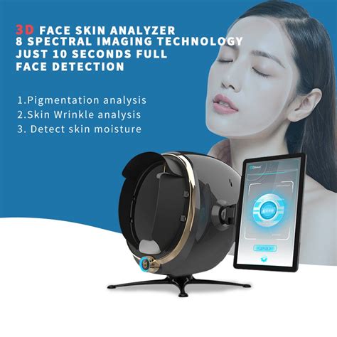 Portable D Ai Face Skin Analyzer Facial Tester Scanner Magic Face