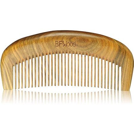 Amazon Brv Men Beard Mustache Comb Natural Green