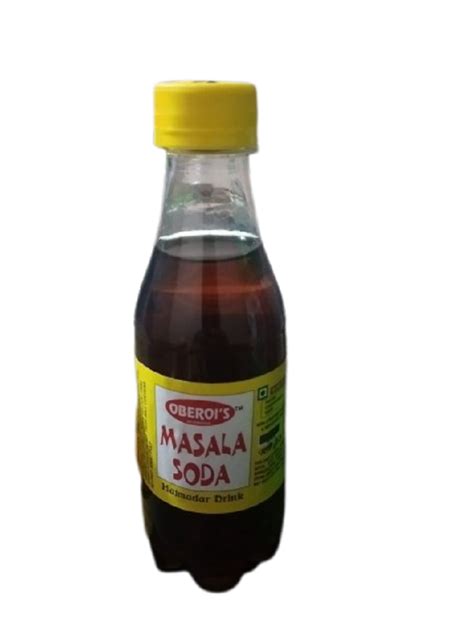 Oberoi S Black Oberoi Masala Soda Soft Drink Packaging Size 250 Ml