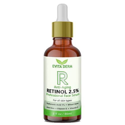 2 5 Retinol Serum 2oz W Hyaluronic Acid Vitamin C Anti Aging Anti