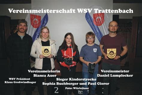 Vereinsmeisterschaften Wsv Trattenbach