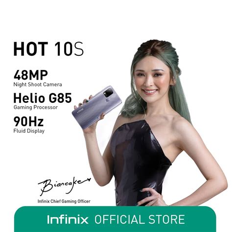 Infinix Hot 10s G85 Gaming Processor 1 Year Local Warranty Shopee Philippines