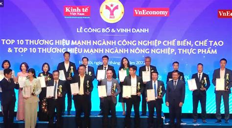 Vietnamese Excellent Brand Awards growing stronger - Nhịp sống kinh tế ...