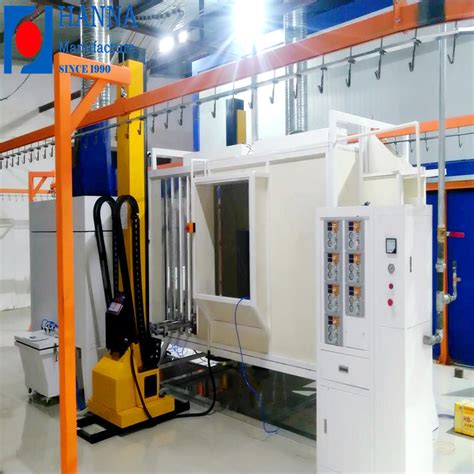 Aluminum Profile Cabinet Racks Automated Powder Coating Equipment