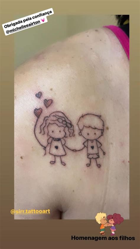 Tattoo Filha E Filho Tatuagem Para Filho Tatuagem Homenagem Ao Filho