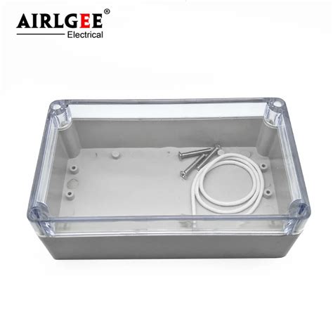 Ip Abs Plastic Dustproof Sealed Box Outdoor Clear Cover Waterproof