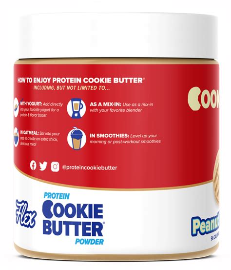 Peanut Nutter Cookie Protein Cookie Butter Powder