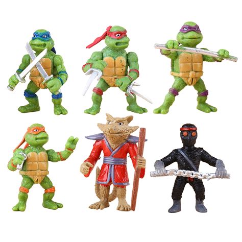 Tmnt Teenage Mutant Ninja Turtles Mini Lego Custom Figure Action Toy 6pcs Time Limit Of 50