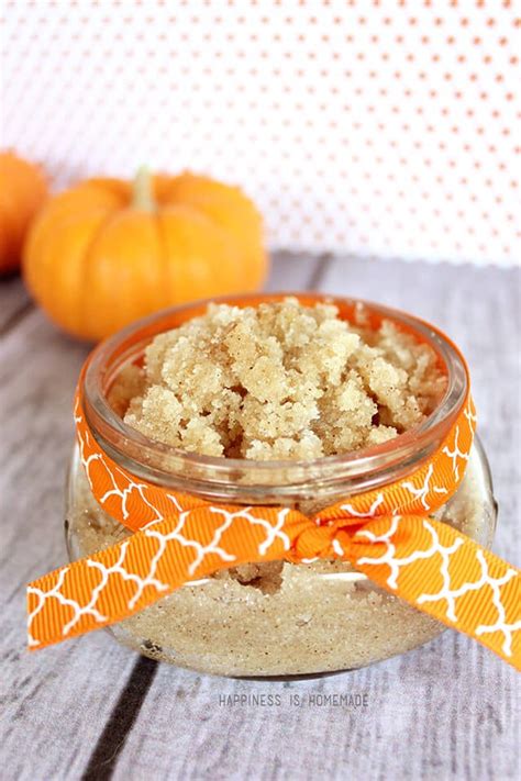 Vanilla Pumpkin Spice Sugar Scrub Happiness Is Homemade