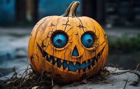 Scary Jack O Lantern Art Free Stock Photo Public Domain Pictures