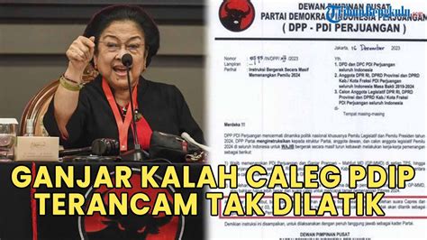 LIVE NGERI Instruksi Megawati Tak Menangkan Ganjar Mahfud Caleg PDIP