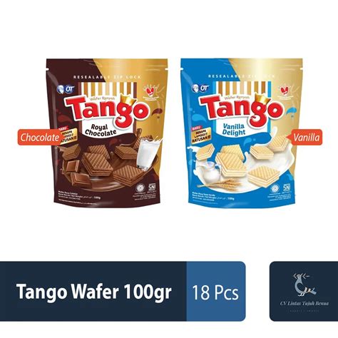 Tango Wafer 100gr Food And Beverages CV Lintas Tujuh Benua