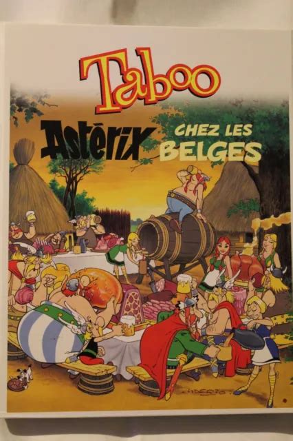 COFFRET ASTERIX Jeu De Taboo Asterix Chez Les Belges EUR 12 90