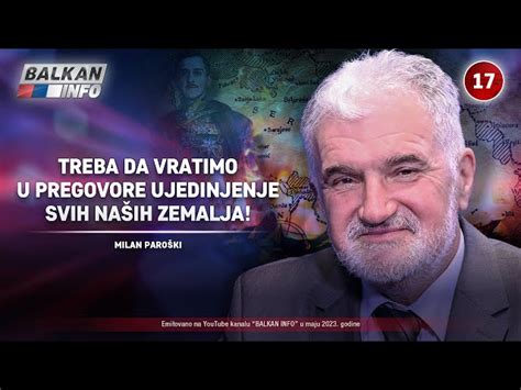 Intervju Milan Paro Ki Treba Da Vratimo Ujedinjenje Svih Na Ih