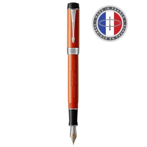 Parker Duofold Centennial Stylo Plume Big Red Vintage Attributs