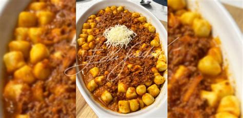 NHOQUE DE MANDIOCA À BOLONHESA Receitas Edu Guedes Site Oficial