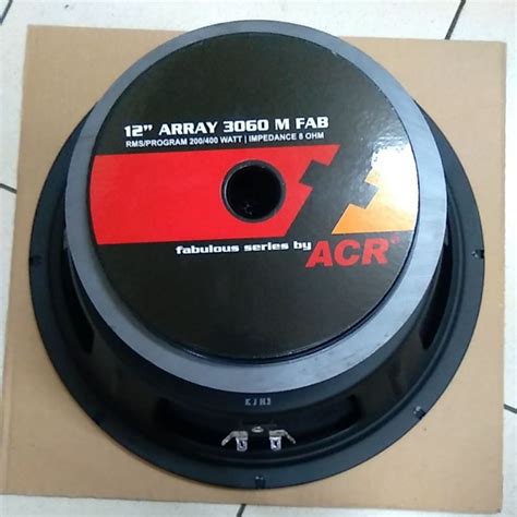 Jual Speaker Acr Fabulous Array M Fab Woofer Watt Shopee