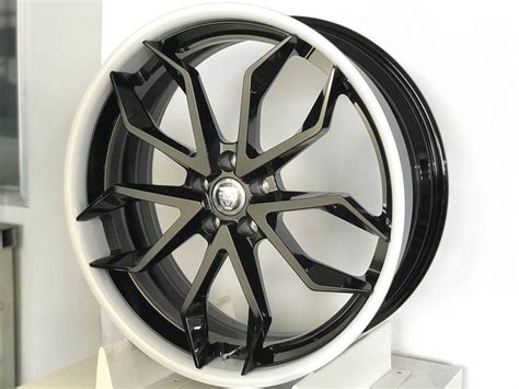 Black And White Rims For Cars