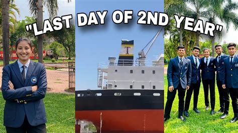 Last Day Of 2nd Year TOLANI MARITIME INSTITUTE Merchant Navy Bsc