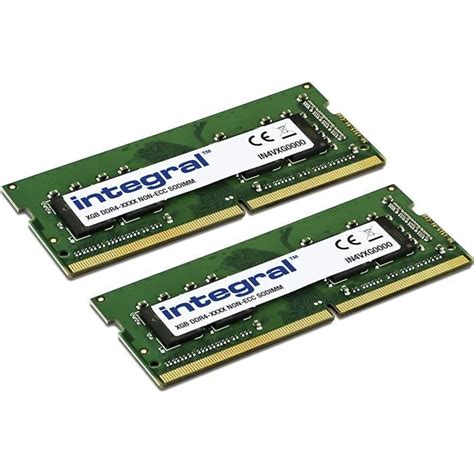 Integral Go Kit X Go Ddr Ram Mhz Sodimm Memoire Pour