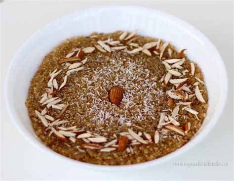 Lapsi - Broken Wheat Pudding with Jaggery | My Weekend Kitchen