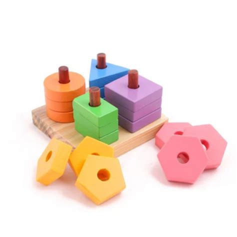 Wooden Shapes Stacker Educational Toys At Best Price In Coimbatore