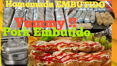 Embutido How To Cook Pork Embutido Lutong Bahay Negosyo Sa Buhay Jems And Marlo Tv Youtube