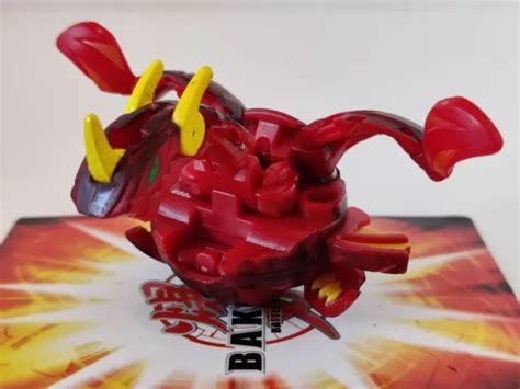 Bakugan Battle Brawlers Red Pyrus Bakucore Ultra Dragonoid G Fast