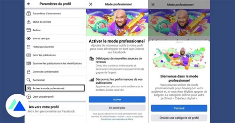 Facebook Lance Le Mode Professionnel Comment Lactiver Sur Son Profil