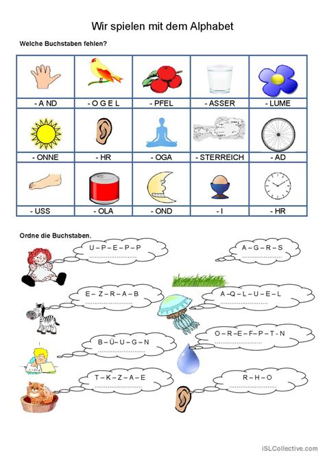 Willkommen Auf Deutsch Alphabet Bi Fran Ais Fle Fiches Pedagogiques