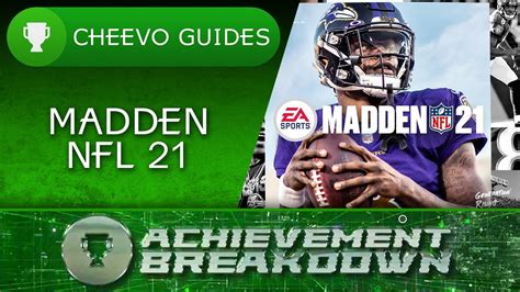 MADDEN NFL 21 Achievement Trophy Breakdown Xbox One PS4 EA