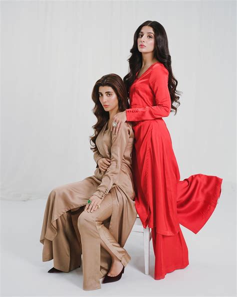 Urwa And Mawra Hocane Dazzle In Latest Shoot For Their Brand Reviewitpk