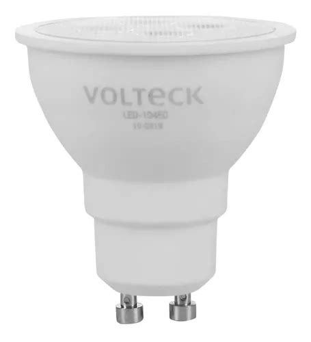 Foco Led T Mr16 Base Gu10 4w Luz Calida Voltech 46216 Mercadolibre