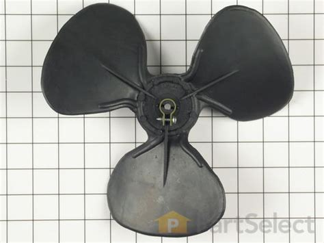 Official Whirlpool WPY01110041 Condensor Fan Blade Black PartSelect