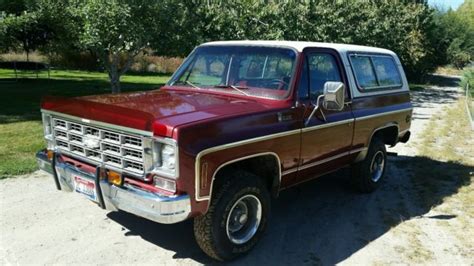 77 Chevrolet Blazer 1 Owner! - Classic Chevrolet Blazer 19770000 for sale