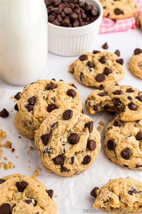 Cream Cheese Chocolate Chip Cookies - Soft and Delicious