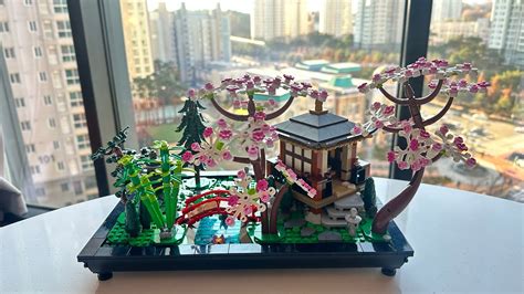 Timelapse Lego Build Tranquil Garden Youtube