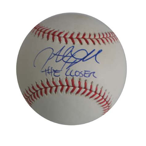 Jonathon Papelbon The Closer Autographed Baseball