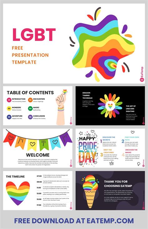 Lgbt Ppt Presentation Template Eatemp