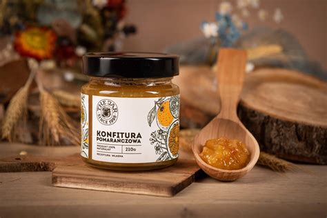 Konfitura pomarańczowa 210 g The Jar 61 pomarańczy z cukrem trzcinowym