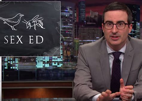 John Oliver Last Week Tonight Sex Ed Psa Laverne Cox Nick Offerman