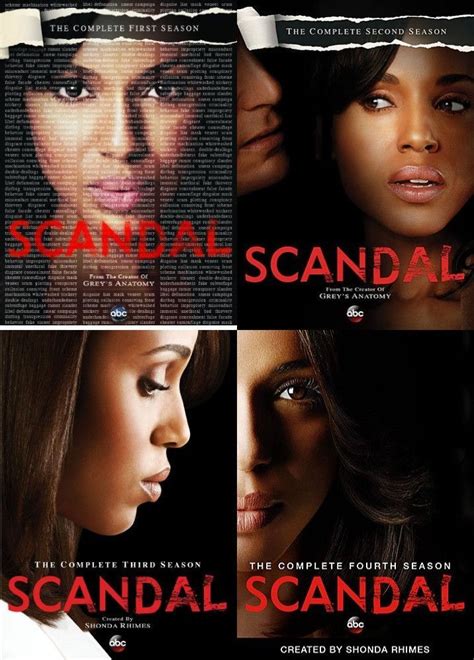 Scandal Dvd Series Seasons 1 5 Box Set Scandal Season 1 Scandal Tv Series Scandal