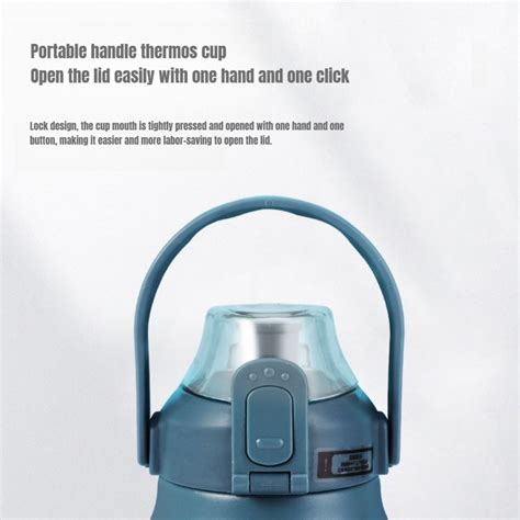 Cille Tumbler Hot And Cold Insulation Cup Vacuum Thermos Bottle Sports Water With Straw Shopee