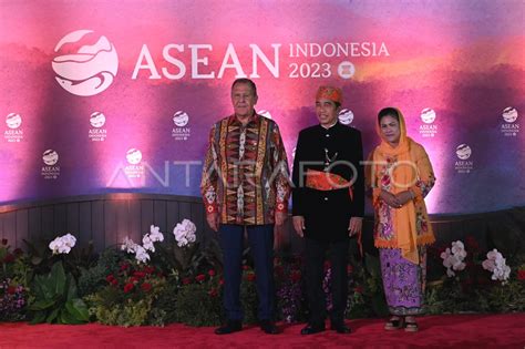 Gala Dinner KTT Ke 43 ASEAN 2023 ANTARA Foto