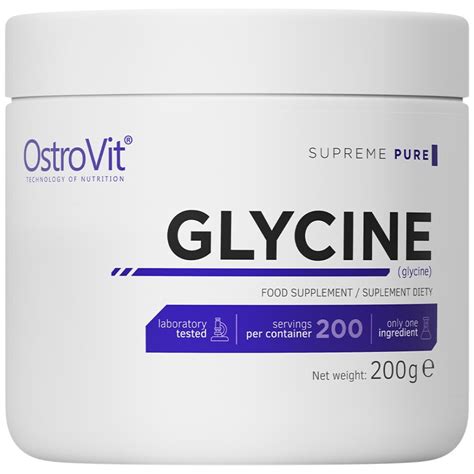 OstroVit Supreme Pure Glycine Glycine 200gr Skroutz Gr