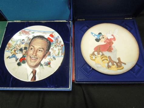 4 Disney Collectors Plates