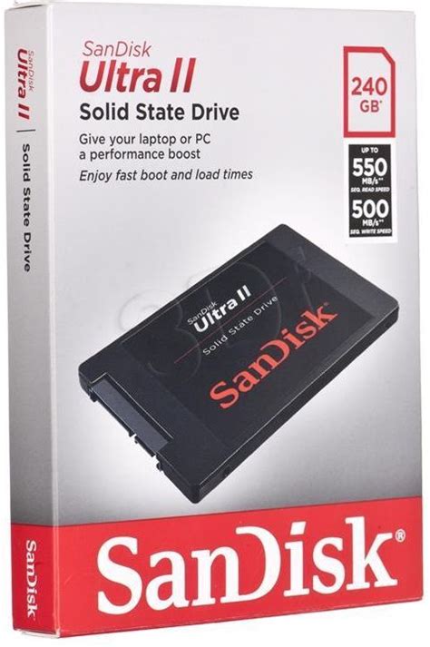 Dysk Ssd Sandisk Ultra Ii 240gb 25 Sdssdhii240gg25 Opinie I Ceny