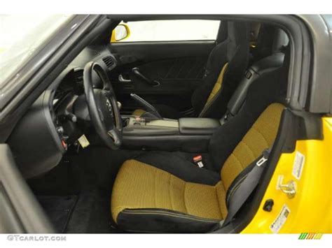 Black/Yellow Interior 2008 Honda S2000 CR Roadster Photo #49836147 ...