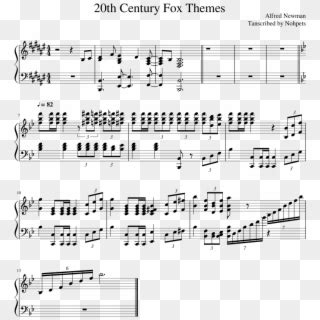 20th Century Fox Fanfare Sheet Music Composed By Alfred Marvel